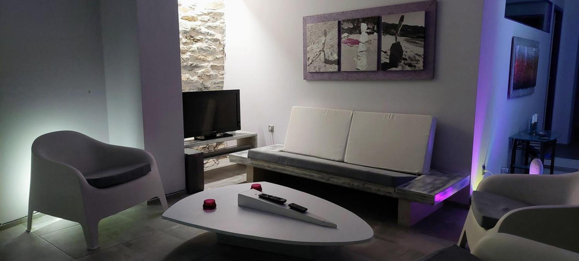 Apartment At Kiva-Villa, Kampi, Kea, Cyclades, Greece Ligia  Bagian luar foto
